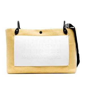 New Maison Margiela embossed logo-patch tote bag Orig. $1800 
Unisex